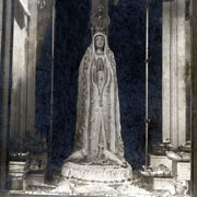 Virgen de Fátima de mazapán
