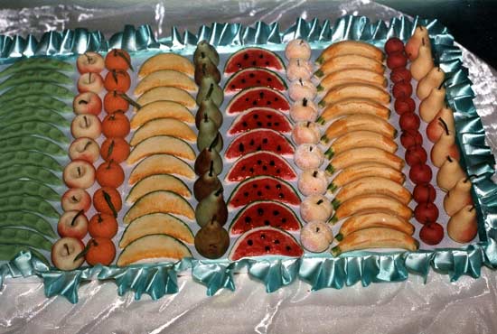 Frutas de mazap&aacute;n